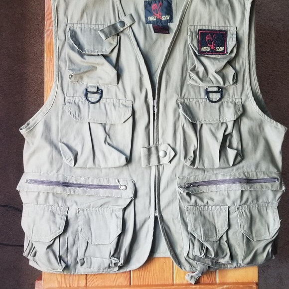EAGLE CLAW Fly Fishing Vest ~ Multi-Pocketed ~ Siz - Picture 5 of 5